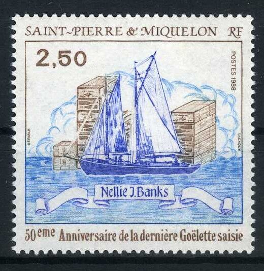 Gemiler,1988 Fransız Koloni,St.Pierre Miquelon