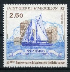 Gemiler,1988 Fransız Koloni,St.Pierre Miquelon