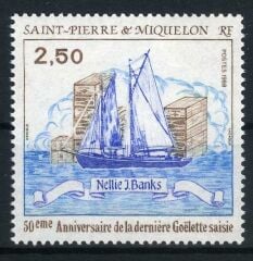 Gemiler,1988 Fransız Koloni,St.Pierre Miquelon