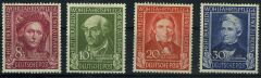 ALMANYA,1949 Yılı-4 Pulluk Damgasız-Wohlfahrts Serisi