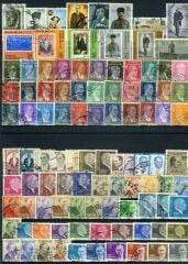 Koleksiyon Pulları,100 Çeşit Atatürk Pulları-Damgalı