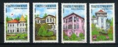 Koleksiyon Pulları,2003 Atatürk Evleri,4 Pulluk Damgasız Seri