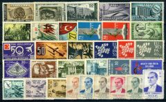 Koleksiyon Pulları,1961 Yılı Eksiksiz,damgasız Yıl Seti Tam Koleksiyon