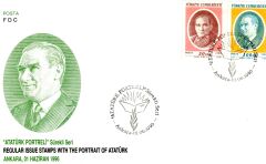 Koleksiyon Pulları, 1996 Atatürk Posta FDC-Birinci Gün Zarfı (JS-02)
