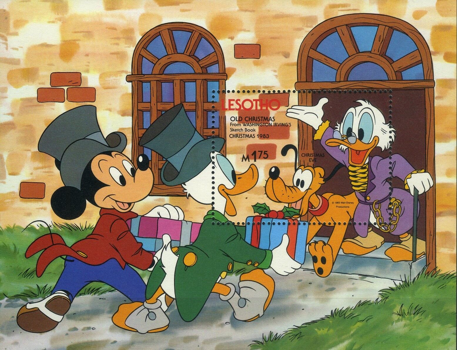 Koleksiyon Pulları,Walt Disney,Lesotho Özel Blok Damgasız Tam Seri,Jst-10