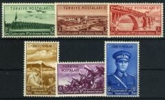Koleksiyon Pulları,1938 Cumhuriyet'in 15.Yılı,Damgasız,J.Stamps-84