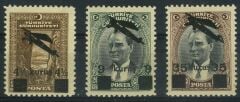 Koleksiyon Pulları,1941,III.Uçak Serisi Damgasız Tam Seri,J.Stamps-86