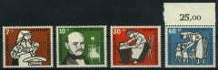 Koleksiyon Pulları,1956 Almanya,4 Pul Damgasız Tam Seri,J.Stamps-99