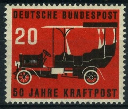 Koleksiyon Pulları,1955 Postanın Araçlarla  Taşınmasının 50.Yılı,J.Stamps-102