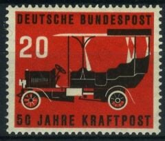 Koleksiyon Pulları,1955 Postanın Araçlarla  Taşınmasının 50.Yılı,J.Stamps-102