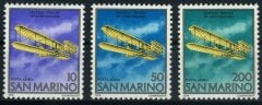 Koleksiyon Pulları,Uçak Pulları,SAN MARİNO,J.Stamps-126
