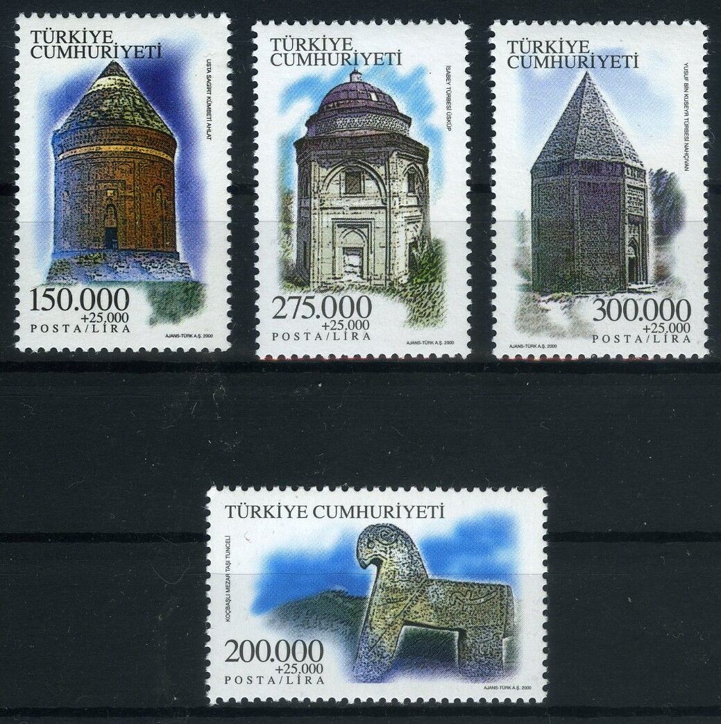 Koleksiyon Pulları,2000 Yılı Kültür Varlıklarımız,Damgasız,J.Stamps-127