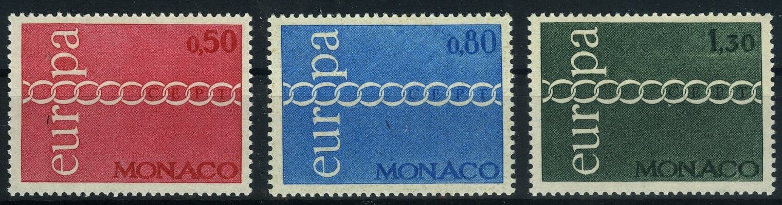 Koleksiyon Pulları,1971 Europa CEPT Damgasız Tam Seri,J.Stamps-133