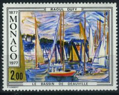 Koleksiyon Pulları,1977  Tablo Serisi, Tek Pul Tam Seri, J.Stamps-137