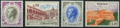 Koleksiyon Pulları,1971 MONAKO 4 Pulluk Damgasız Tam Seri,J.Stamps-168
