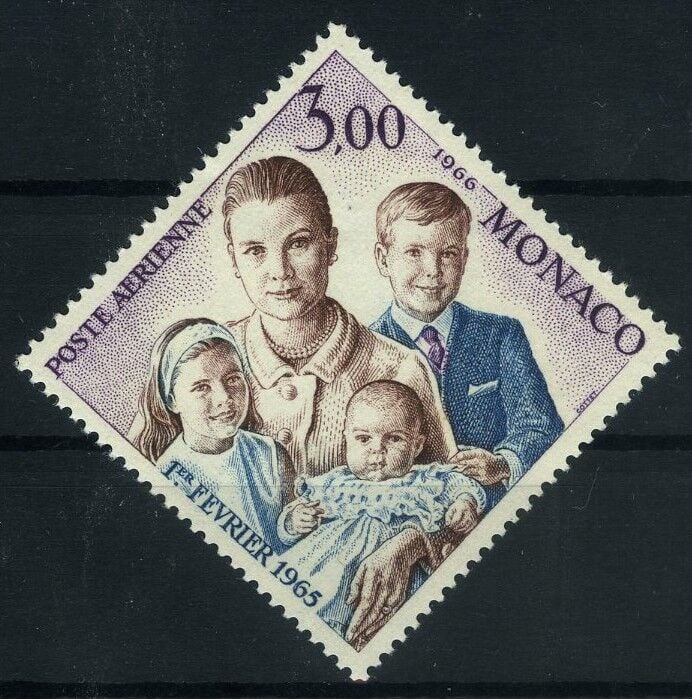 Koleksiyon Pulları,1966 MONAKO Tek Pul Tam Seri,Damgasız,J.Stamps-178