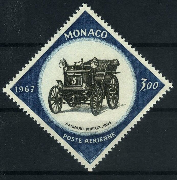 Koleksiyon Pulları,Monako,29.Ralli Tek Pul Tam Seri,J.Stamps-181