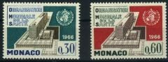 Koleksiyon Pulları,1966 Uluslararası Sağlık Örgütü,2 Pul,J.Stamps192