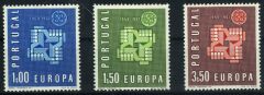 Koleksiyon Pulları,1961 Europa CEPT,3 Pulluk Damgasız Tam Seri,EC-7