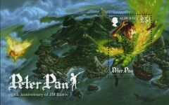 Koleksiyon Pulları,Alderney (İngiltere),Peter Pan Özel Blok,Ald-2