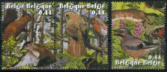 Koleksiyon Pulları,2004 BELÇİKA,Yaban Hayatı,3 Pul,Bel-60