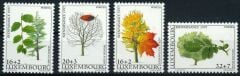 Koleksiyon Pulları,1997 Lüksenburg,4 Pulluk Çiçekler,Lüx-4