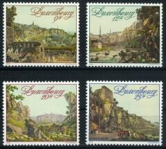 Koleksiyon Pulları, 1990 Lüksenburg,4 Pulluk Damgasız Tam Seri,Lüx-32
